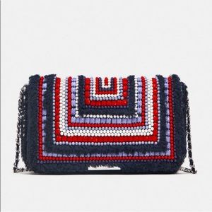 New with tags Zara handmade beaded  purse!